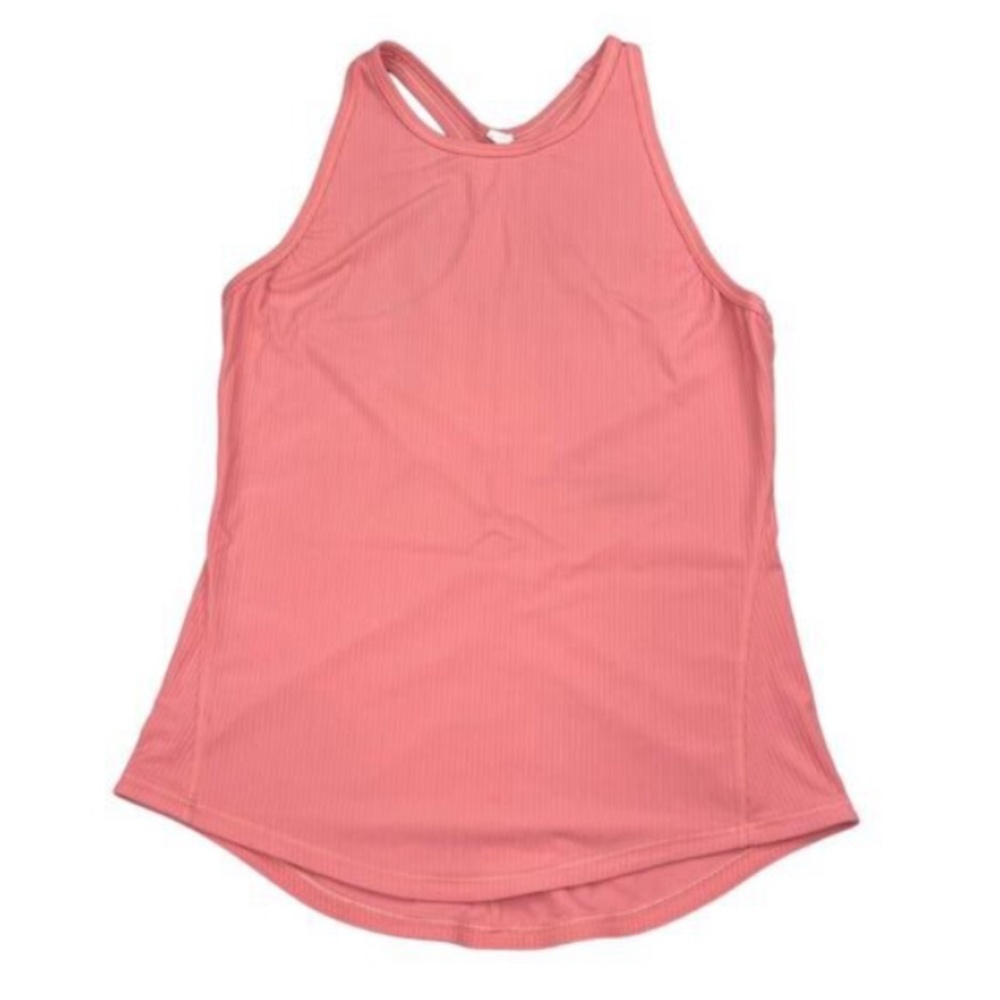 Lululemon Base Pace Ribbed Tank Top in Raspberry Cream.  Size 4.  Pristine. - Picture 6 of 7